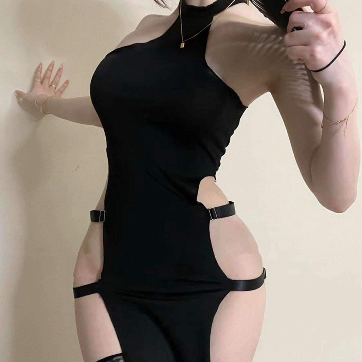 Japanese Worrier Cosplay Mini Dress