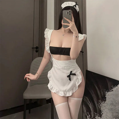 Maid Uniform Mini Skirt Lolita