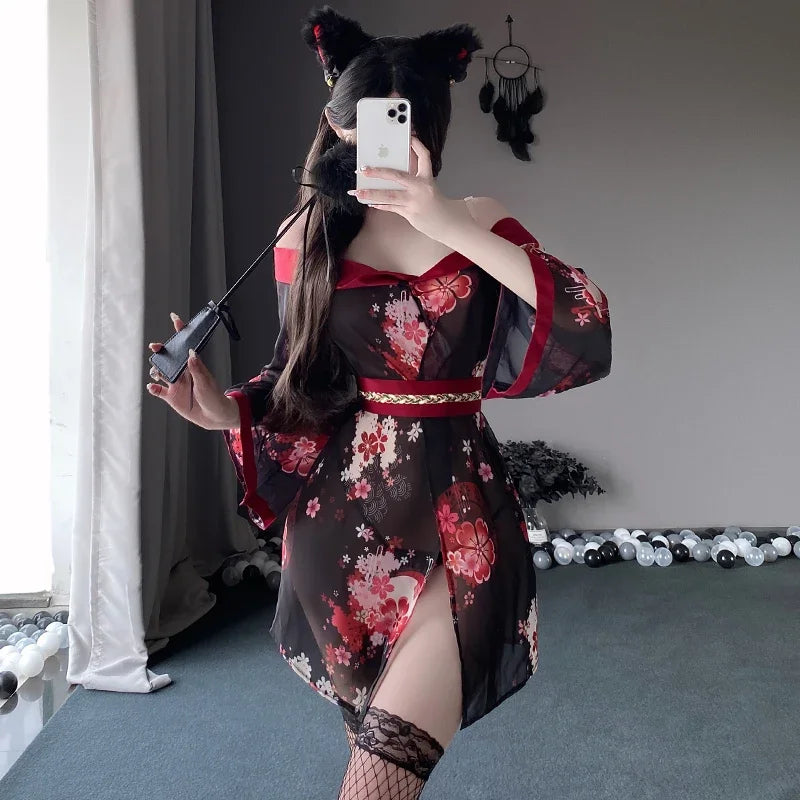 Japanese Kimono Cosplay Set